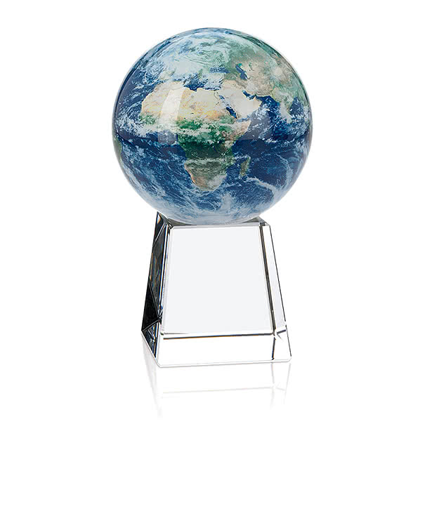 Laser Engraved MOVA Globe Award