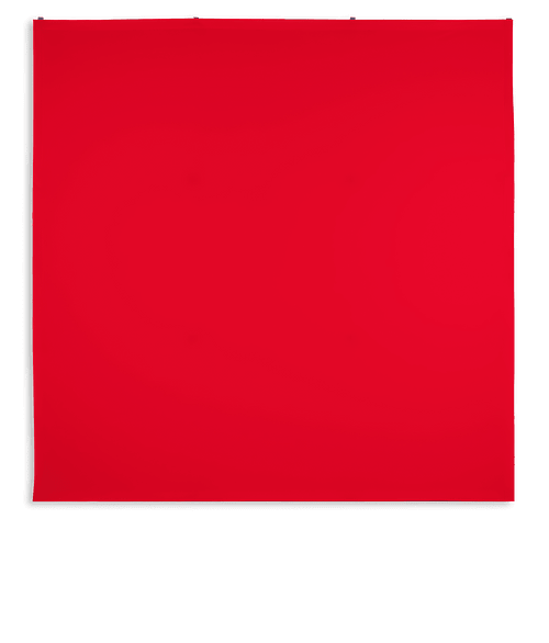 Full Color 90" x 89.5"' Straight Splash Portable Banner Display Kit in Red