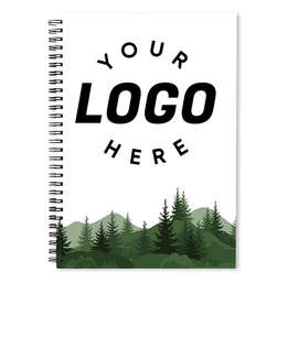 Evergreen JournalBooks ® Spiral Notebook