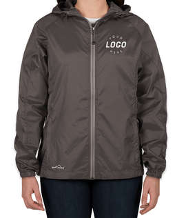 Eddie Bauer Women's Full Zip Hooded Packable Jacket