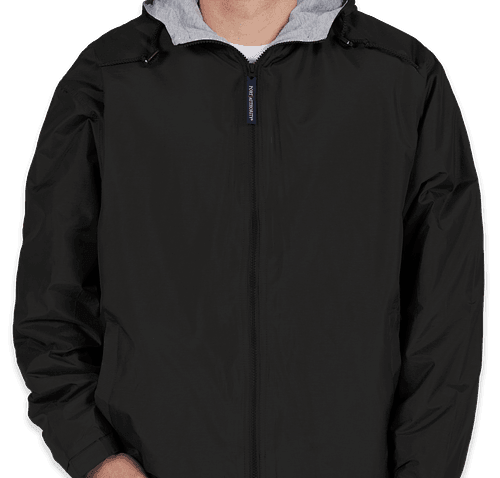 Port authority lined hooded 2025 team jacket