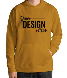 Delta Pullover Hoodie - Color: Ginger