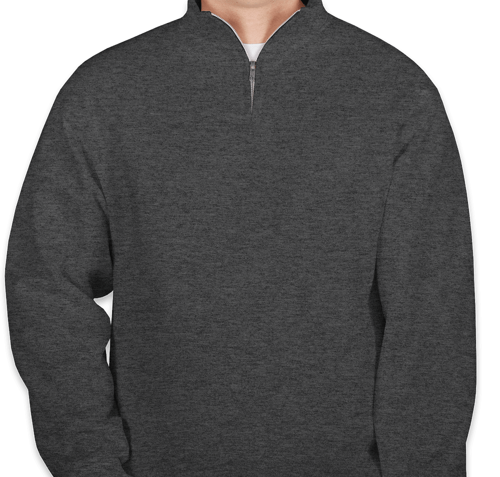 Jerzees Nublend Quarter Zip Sweatshirt - Embroidered-default