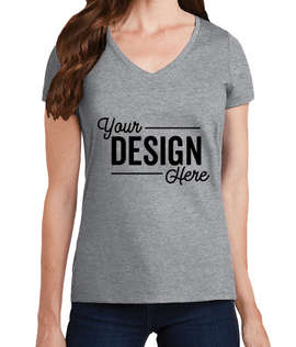 Port & Company Women's Fan Favorite V-Neck T-shirt - Color: Athletic Heather