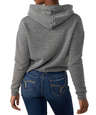 Royal Apparel Women's USA-Made Eco Tri-Blend Cropped Hoodie