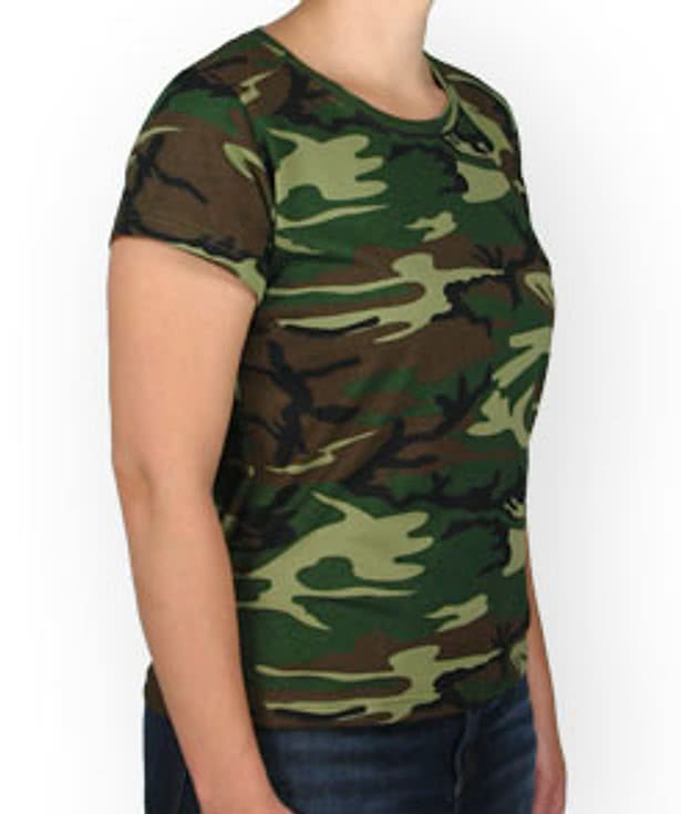 Code 5 Ladies Camo T-shirt