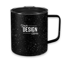 14 oz. Speckled Copper Vacuum Insulated Camper Mug - Color: Black