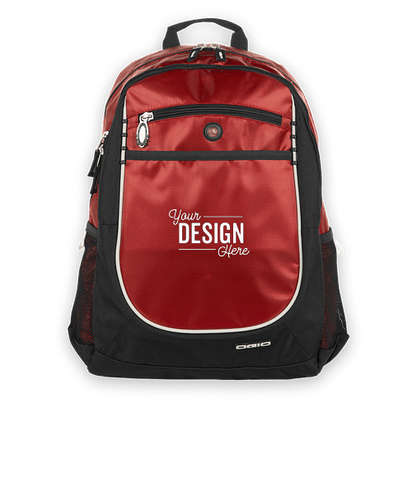 OGIO Carbon Organizer Backpack - Red