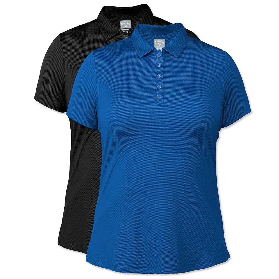 Callaway Women's Textured UPF 50 Performance Polo
