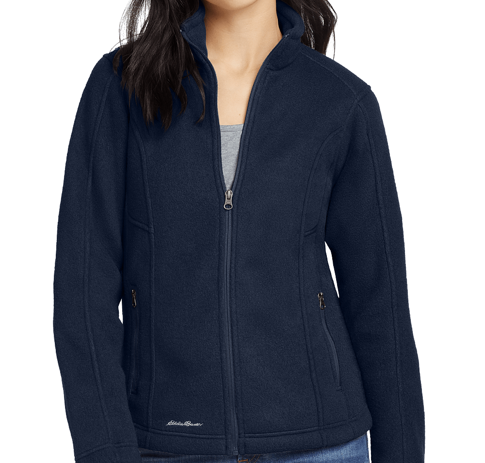 Eddie Bauer Women's Full Zip Fleece Jacket - Printed-default