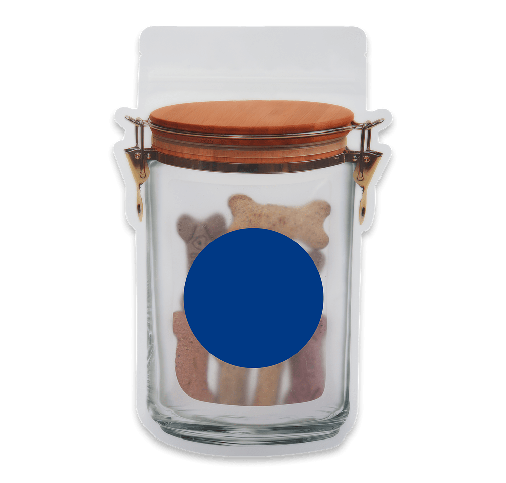 Full Color Reusable Storage Bag with Dog Bone Treats-default