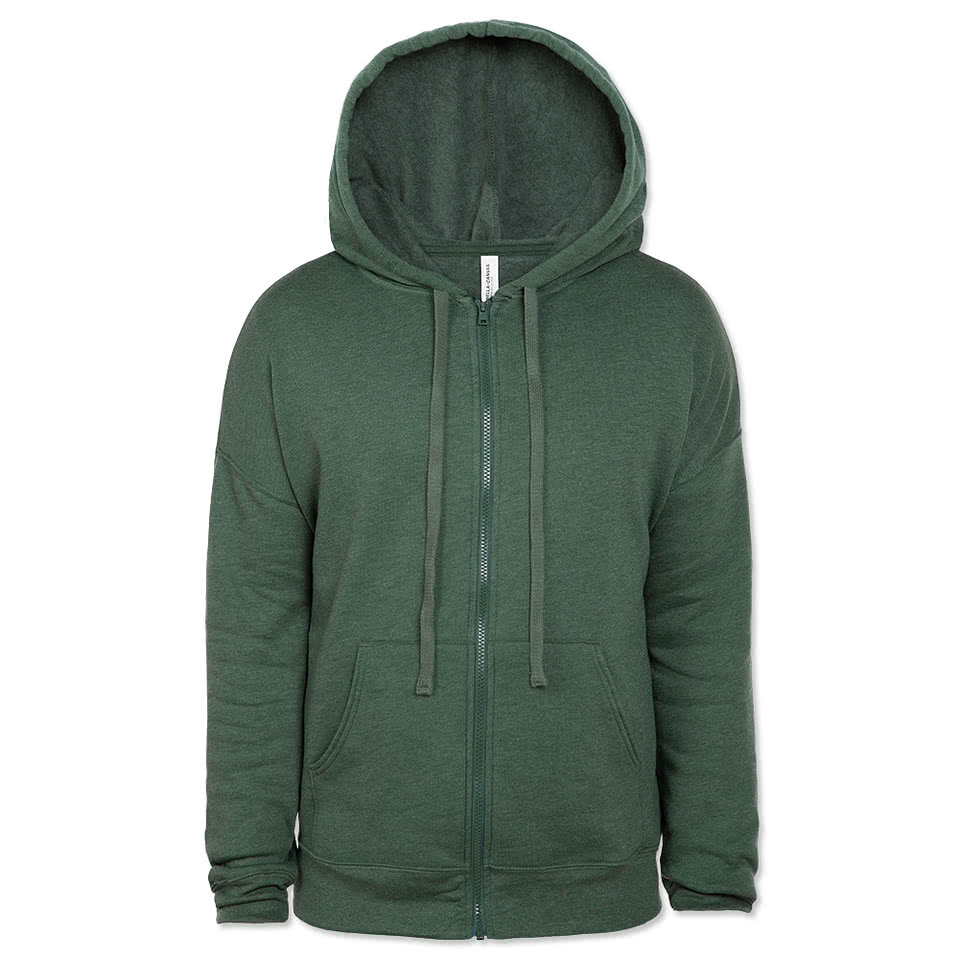 Bella + Canvas Sponge Fleece Zip Hoodie