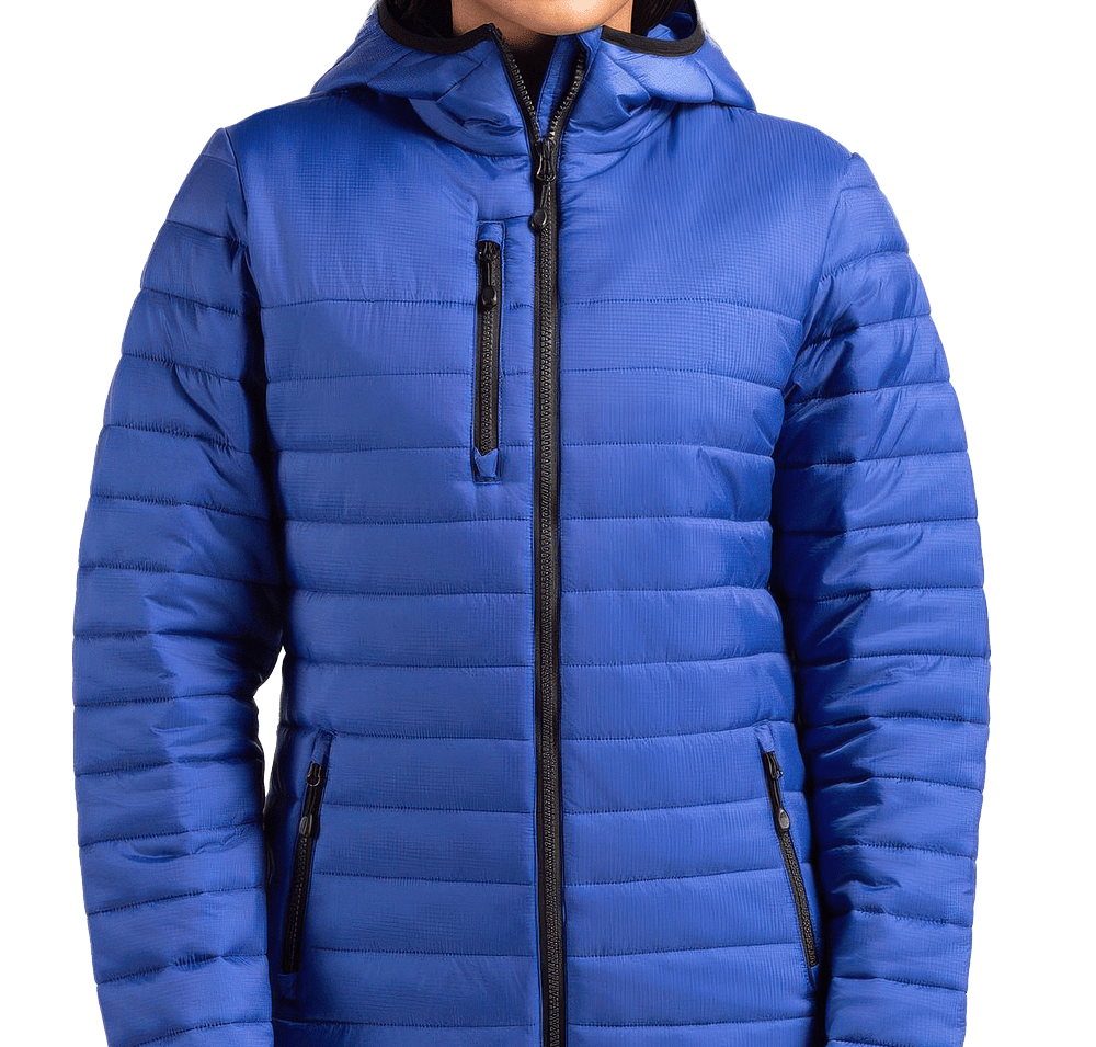 Clique by Cutter & Buck Women's Valhalla Recycled Full Zip Puffer Jacket-default