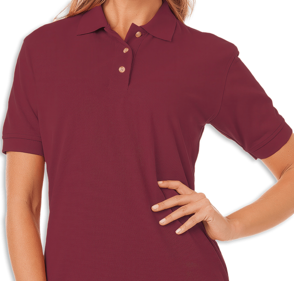 Blue Generation Women's Superblend Easy-Care Pique Polo-default