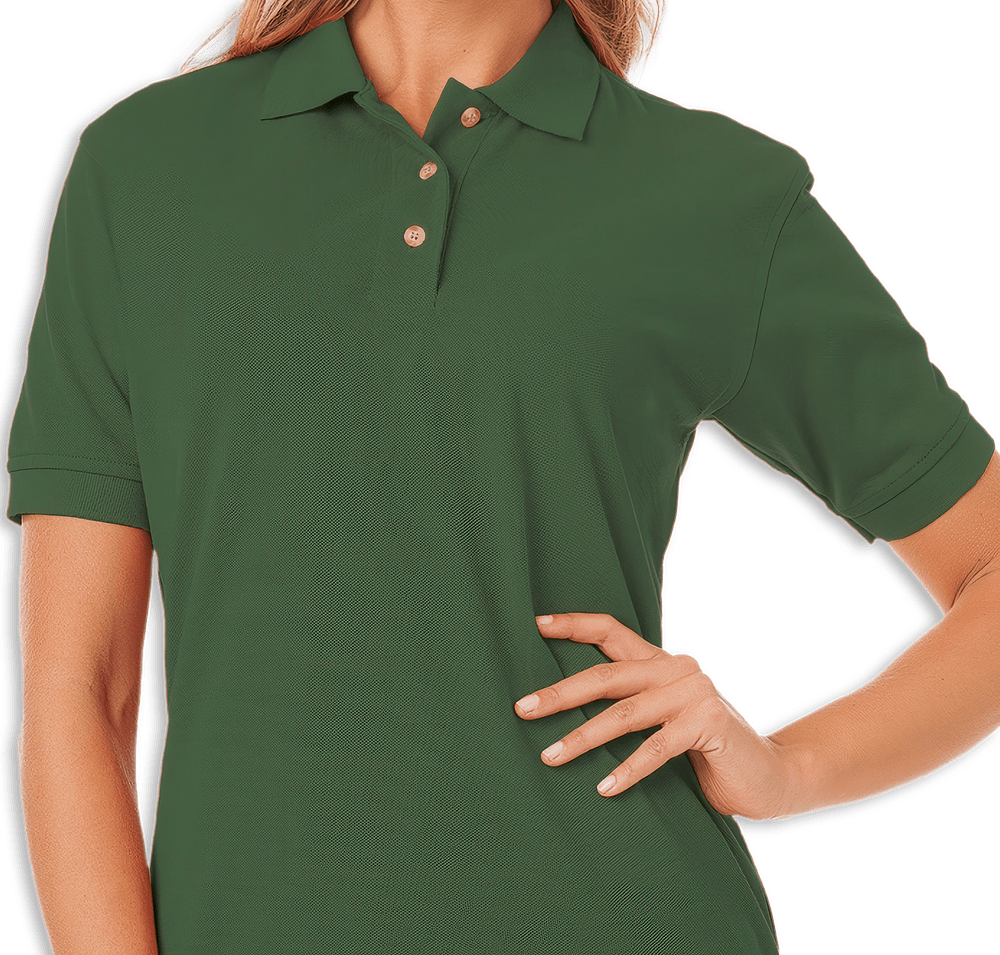 Blue Generation Women's Superblend Easy-Care Pique Polo-default