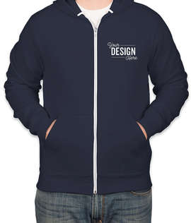 Canada - Bella + Canvas Ultra Soft Zip Hoodie - Color: Navy