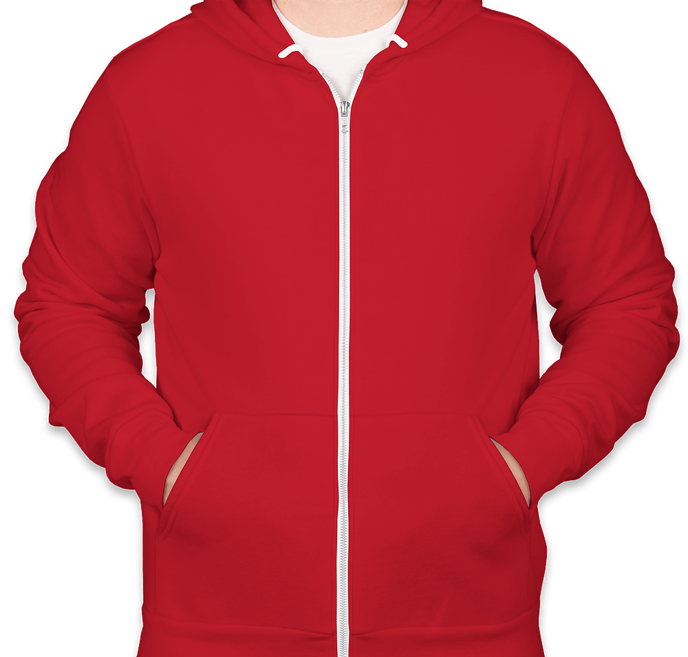 Embroidered Bella + Canvas Ultra Soft Zip Hoodie-default