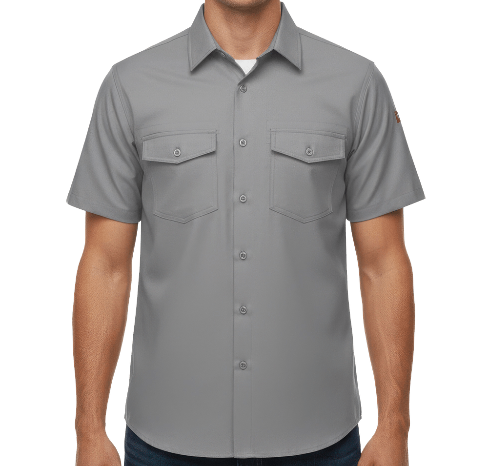 Red Kap Coolcore UPF 50 Short Sleeve Work Shirt-default