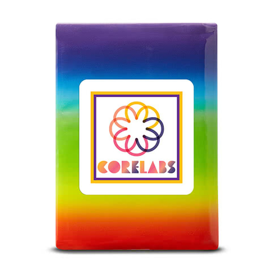 Full Color Rainbow Mini Resealable Tissue Packet in Rainbow