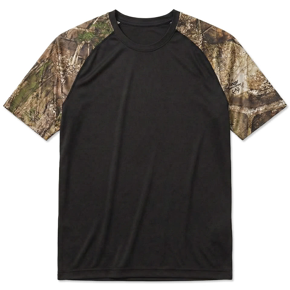 Realtree Recycled Colorblock UPF 30+ Performance Shirt