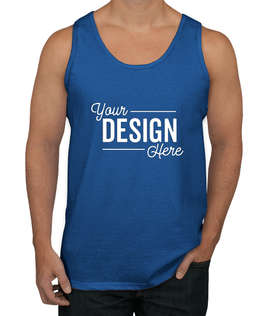 Canada - Gildan Ultra Cotton Tank - Color: Royal