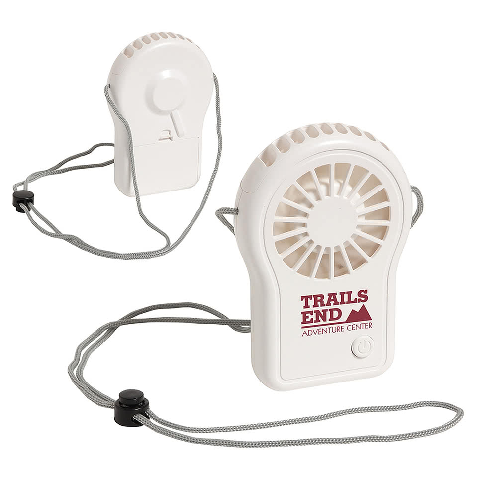 Cool Breeze Portable Fan with Adjustable Lanyard
