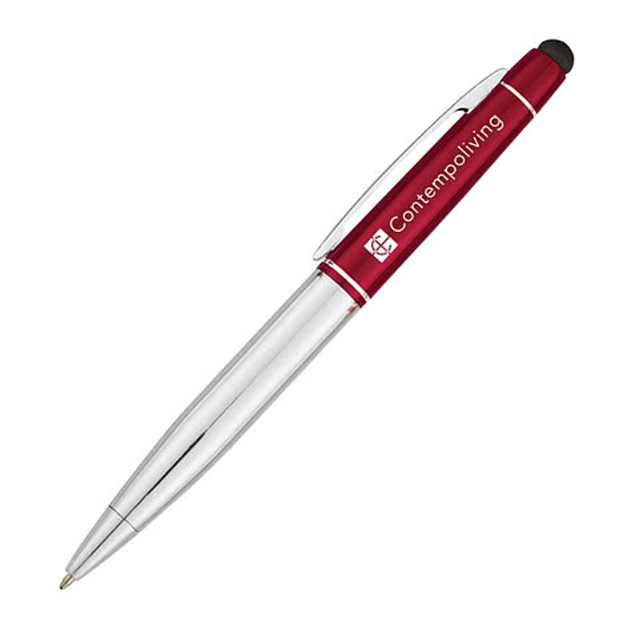 Stellar Aluminum Stylus Pen (black ink) in Blue