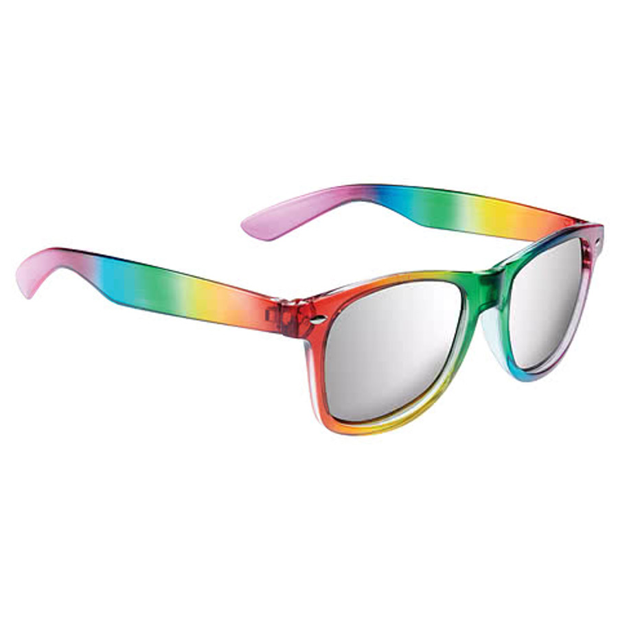 Rainbow Sun Ray Sunglasses in Rainbow