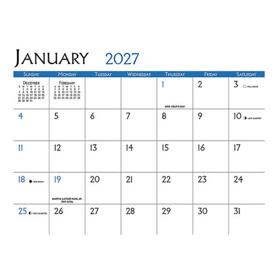 Full Color Custom Spiral Calendar in Small Quantity Appointment - Spiral.2026