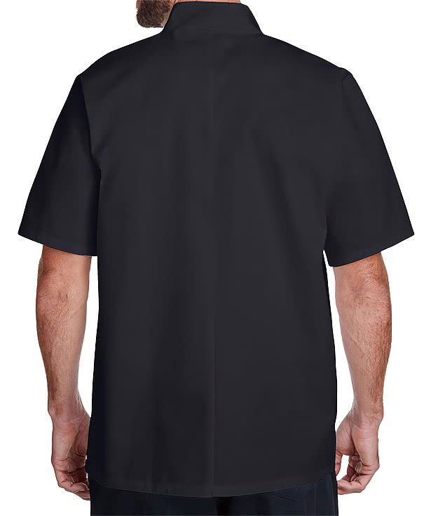 Artisan Collection Eco Snap Front Short Sleeve Chef's Jacket - Printed