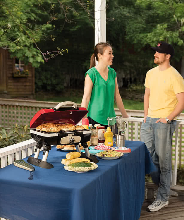 Laser Engraved Cuisinart Outdoors Petite Gourmet Portable Gas Grill