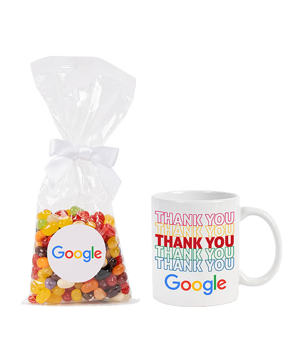 Full Color 11 oz. Ceramic Mug and Jelly Belly Gift Set