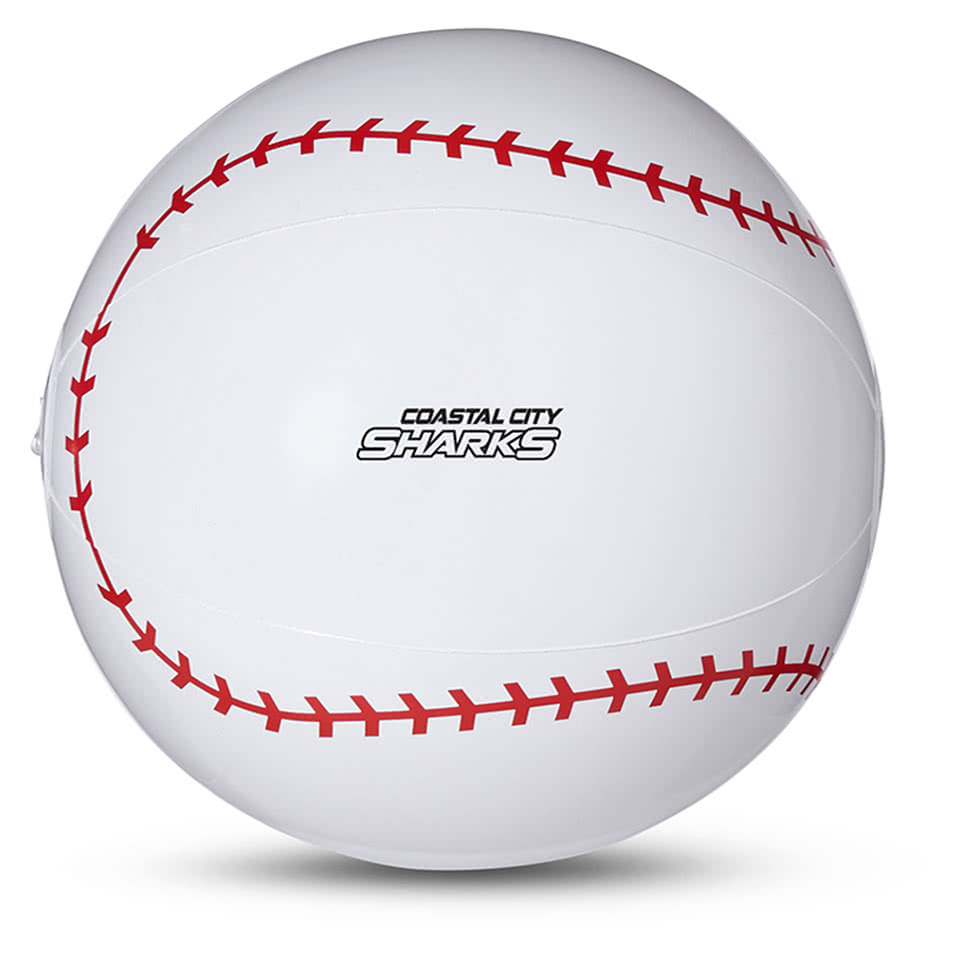 16" Baseball Beach Ball