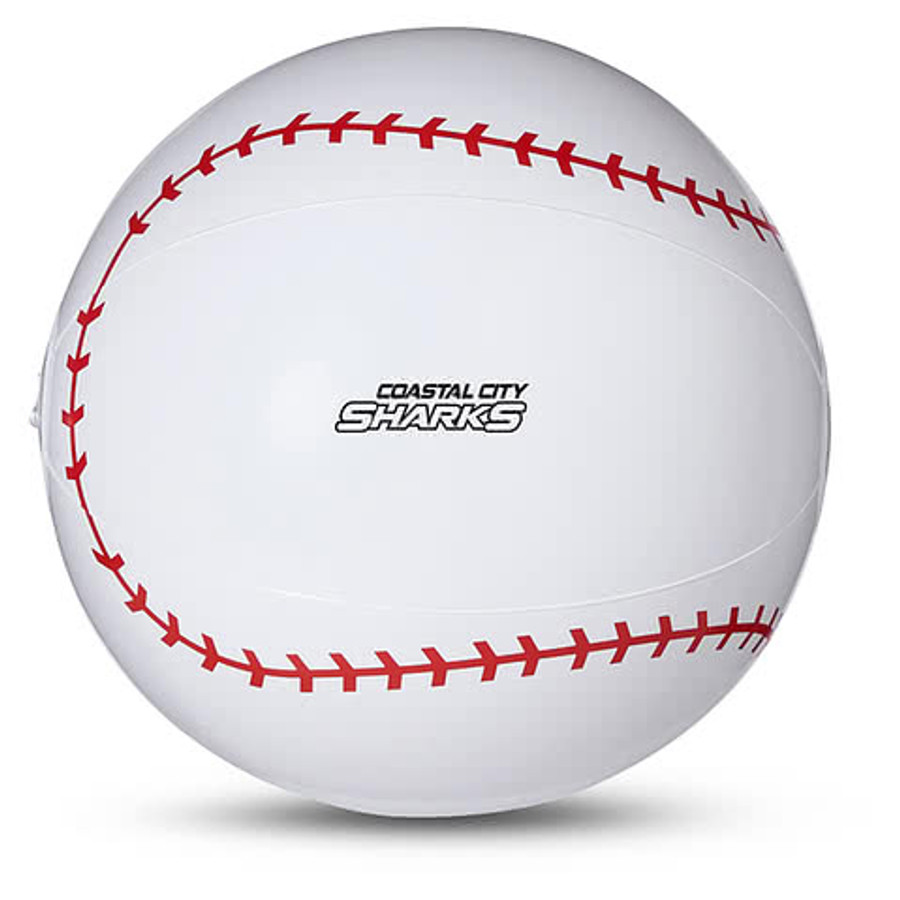 16" Baseball Beach Ball