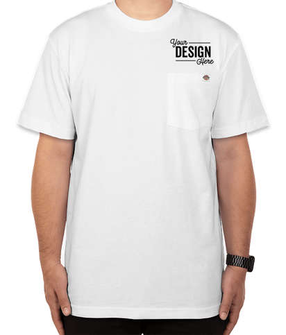 Dickies Heavyweight Short Sleeve Pocket T-shirt - White
