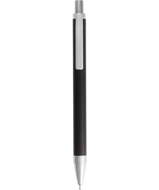 Laser Engraved Beau Recycled Aluminum Gel Pen (black ink)