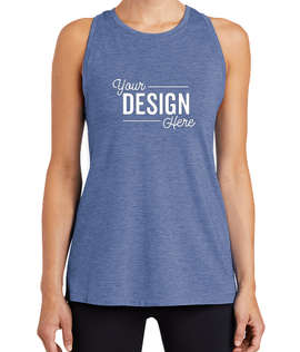 Sport-Tek Women's Tri-Blend Performance Tank - Color: True Royal Heather