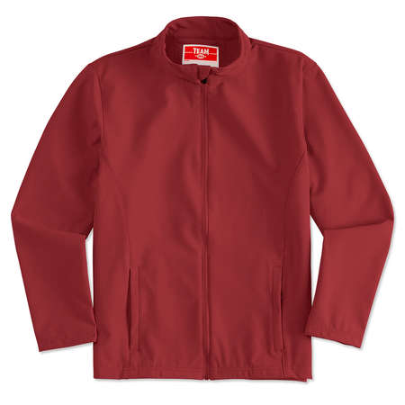 Team 365 Soft Shell Jacket custom embroidered