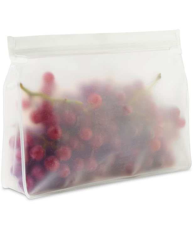 Reusable 6 Cup Stand-Up Food Storage Bag