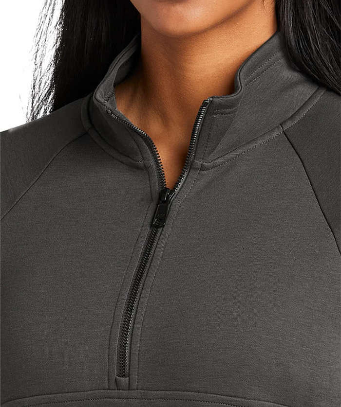 New Era Women's STS Midweight Half Zip Sweatshirt