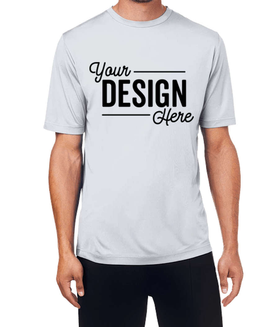 Core 365 Capital UPF 50+ Performance Shirt in Platinum
