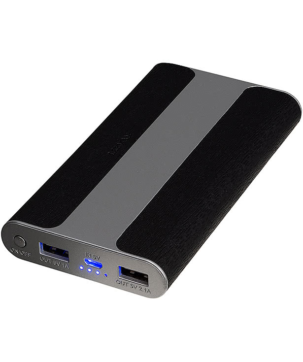 Laser Engraved Light-Up-Your-Logo Power Bank