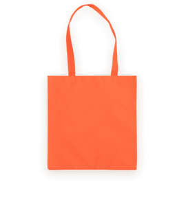 Basic 50% Recycled Poly Tote Bag - Color: Orange