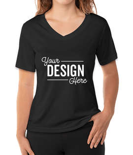 Reebok Women's V-Neck Performance Shirt - Color: Black