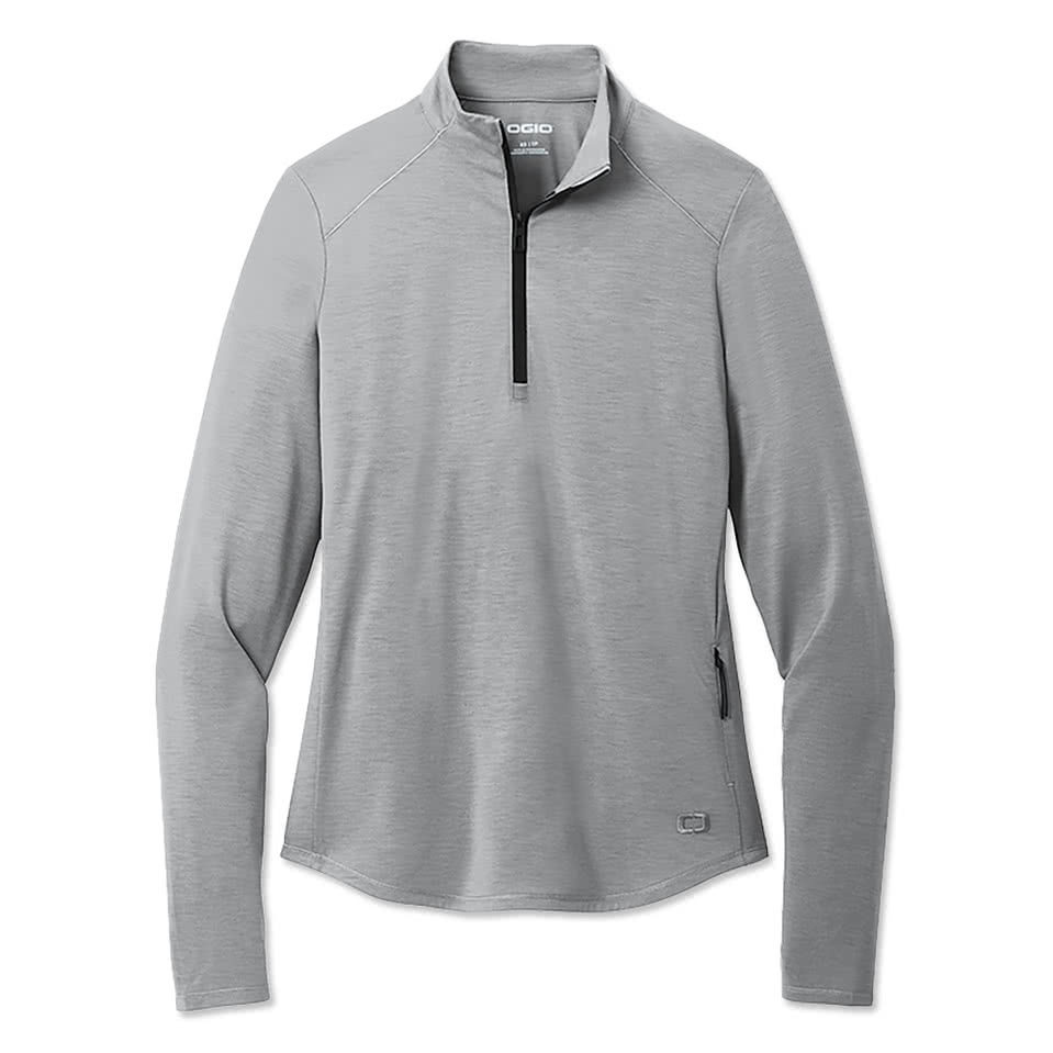 OGIO Women's Motion Performance Quarter Zip Sweatshirt