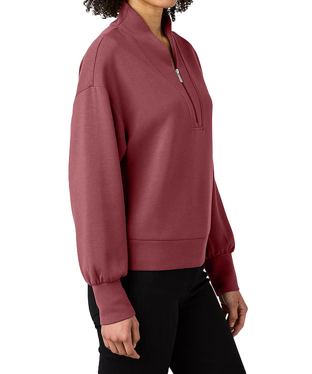 OGIO Women’s Transcend Recycled Quarter Zip Sweatshirt