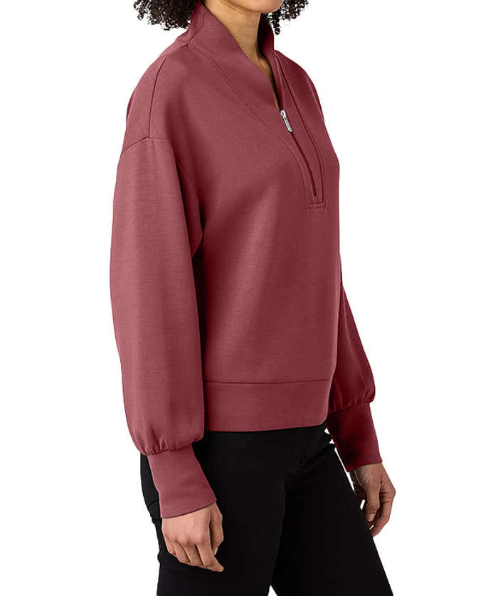 OGIO Women’s Transcend Recycled Quarter Zip Sweatshirt