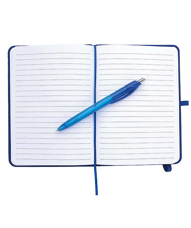 Business Card Pocket Notebook with Element Slim Pen