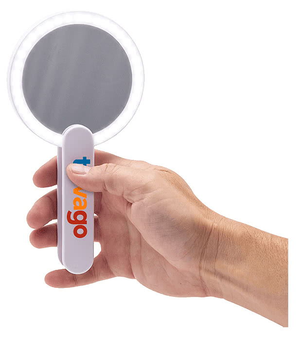 Travel Light Up Mirror