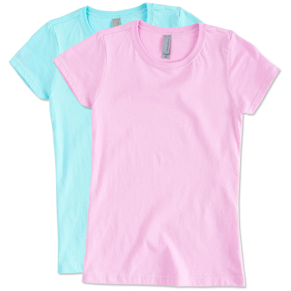 Next Level Youth Girls Jersey T-shirt